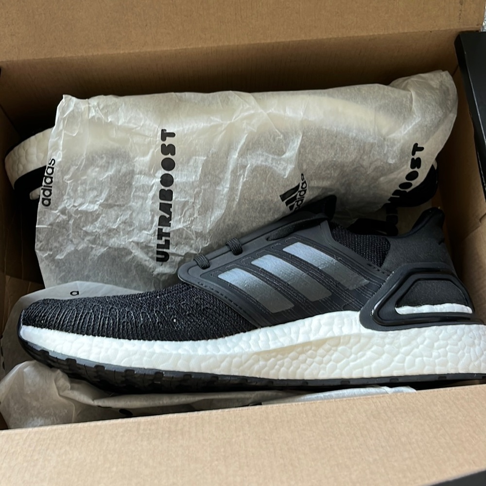 COPY - COPY - NWT- Adidas Ultra Boost 20 Core Black Womens 11 Mens 9.5